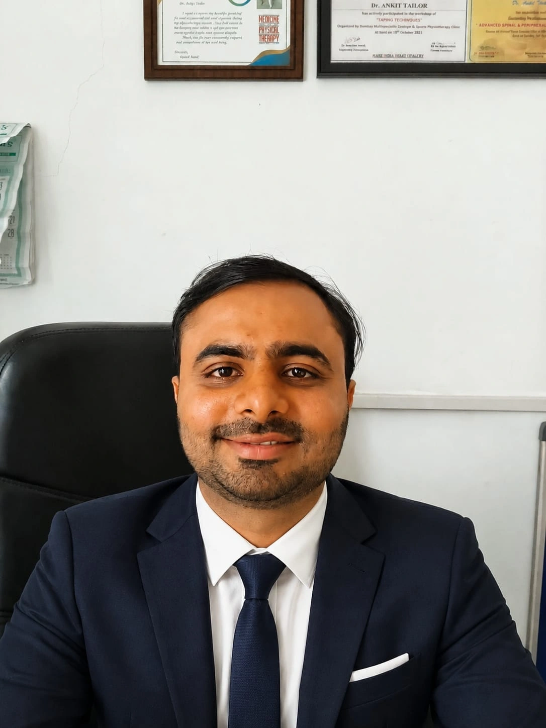 Dr. Ankit at Pratham Physio & Fitness Clinic